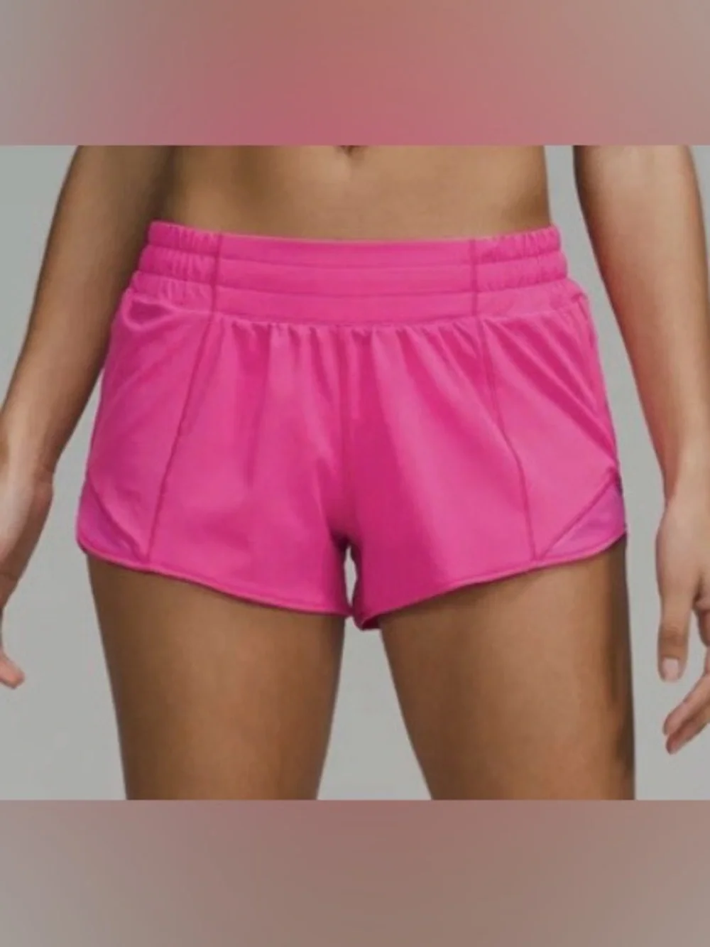 Lululemon Hotty Hot Shorts in Pink